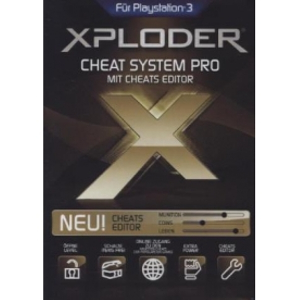 ps3 xploder pro with cheats editor
